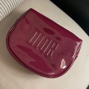 Dior makeup bag
